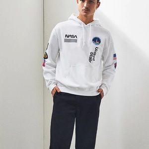 NASA hoodie with actual patches